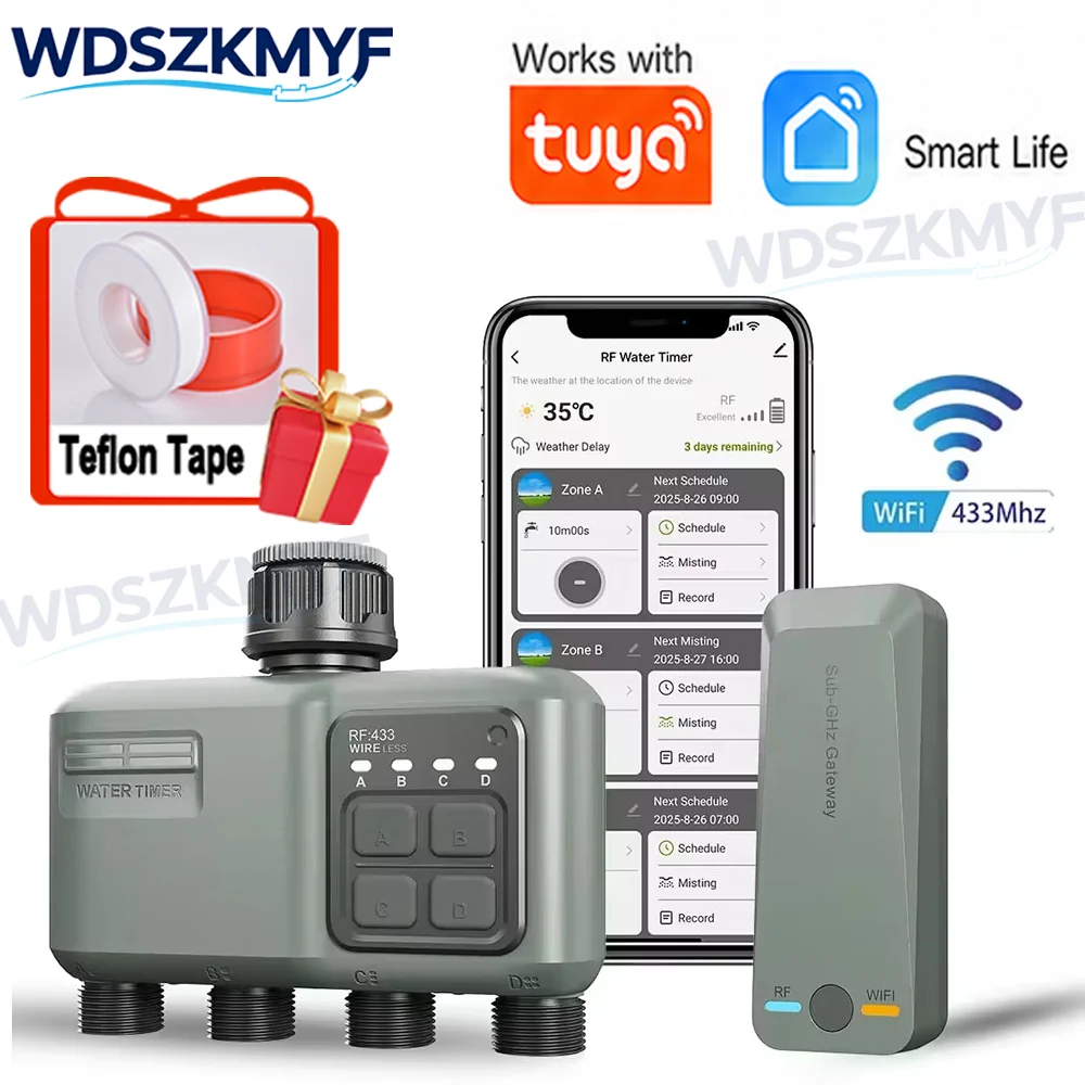 Smart Garden Nursery - Pengatur Waktu Penyiraman Taman Pintar WiFi