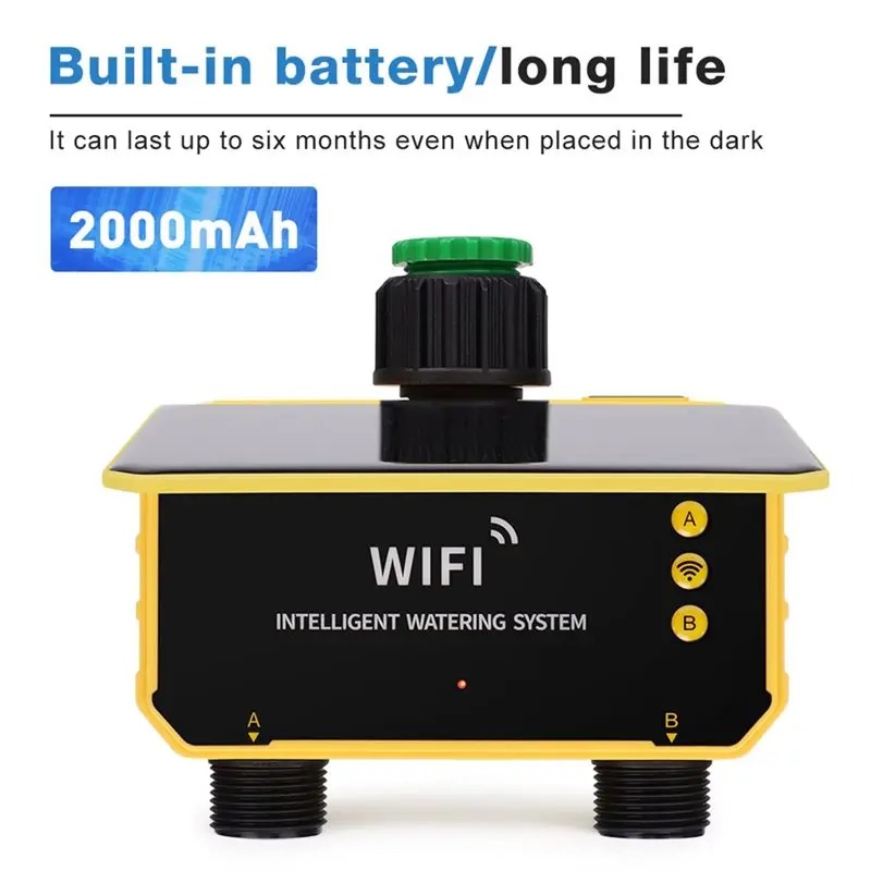 1/2 Outlet WIFI Solar Irrigati - Smart Garden Nursery ulasan dan harga