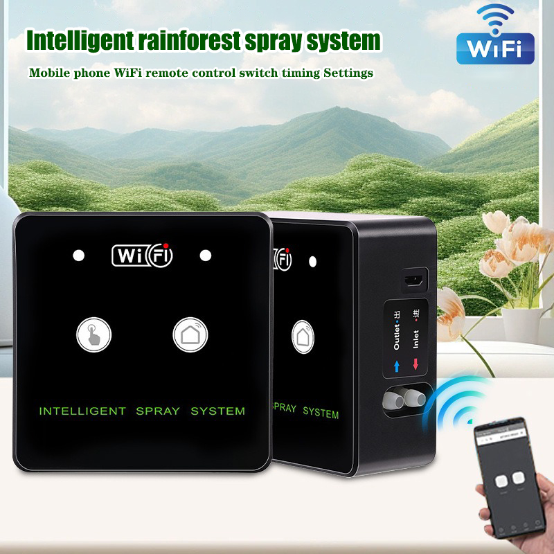 Hutan hujan Sprayer kontrol Wi - Smart Garden Irrigation System ulasan dan harga