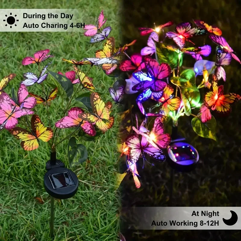 Lampu Taman Kupu-kupu LED Sury - Smart Garden Light Camera ulasan dan harga