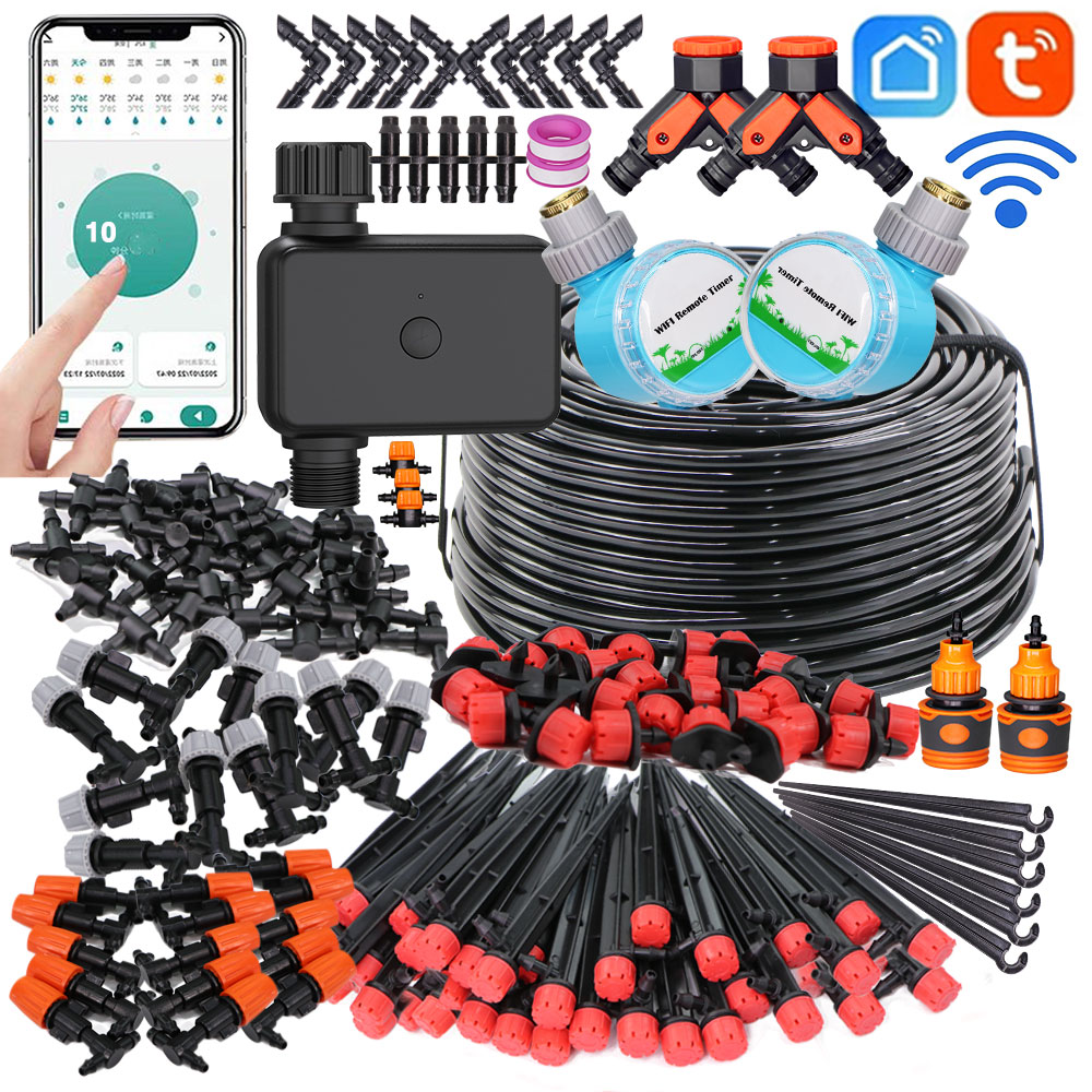 30-50m sistem penyiraman taman - Smart Garden Irrigation System ulasan dan harga