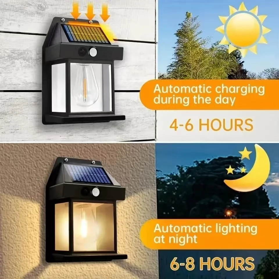 Lampu Dinding Tenaga Surya Tun - Smart Garden Light Camera ulasan dan harga