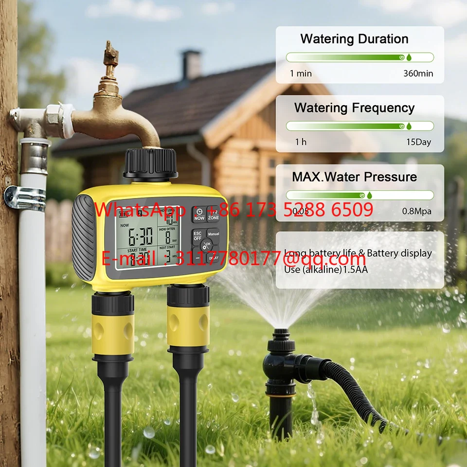WAP01 Pengatur Waktu Irigasi T - Smart Garden Irrigation System ulasan dan harga
