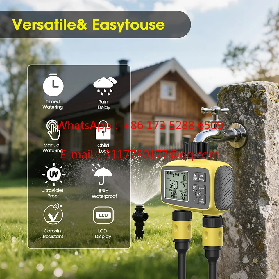 WAP01 Pengatur Waktu Irigasi T - Smart Garden Irrigation System ulasan dan harga