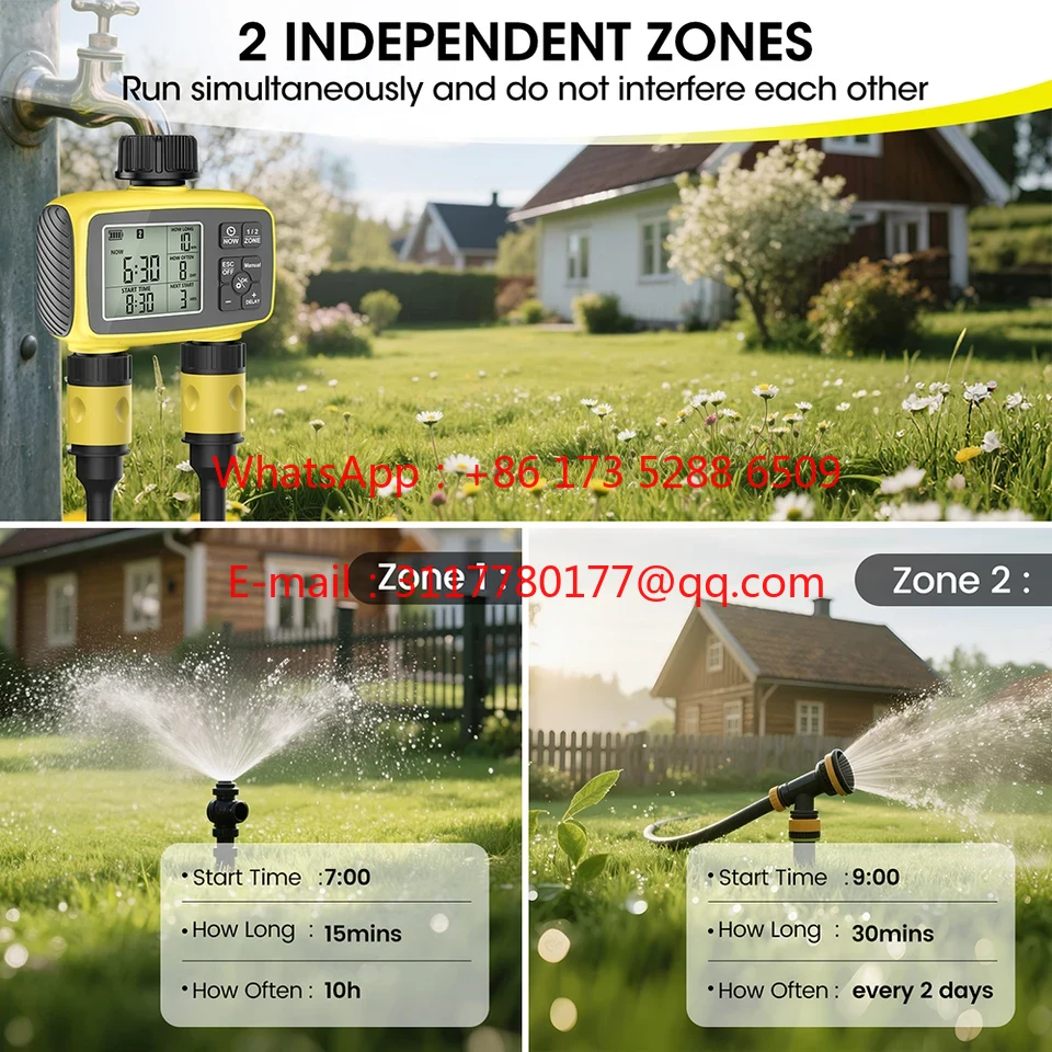 WAP01 Pengatur Waktu Irigasi T - Smart Garden Irrigation System ulasan dan harga