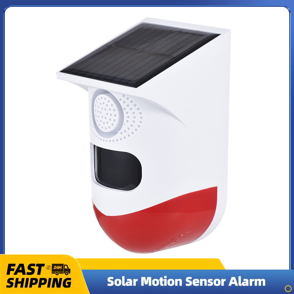 Solar Alarm Sensor gerak luar  - Smart Garden Light Camera ulasan dan harga