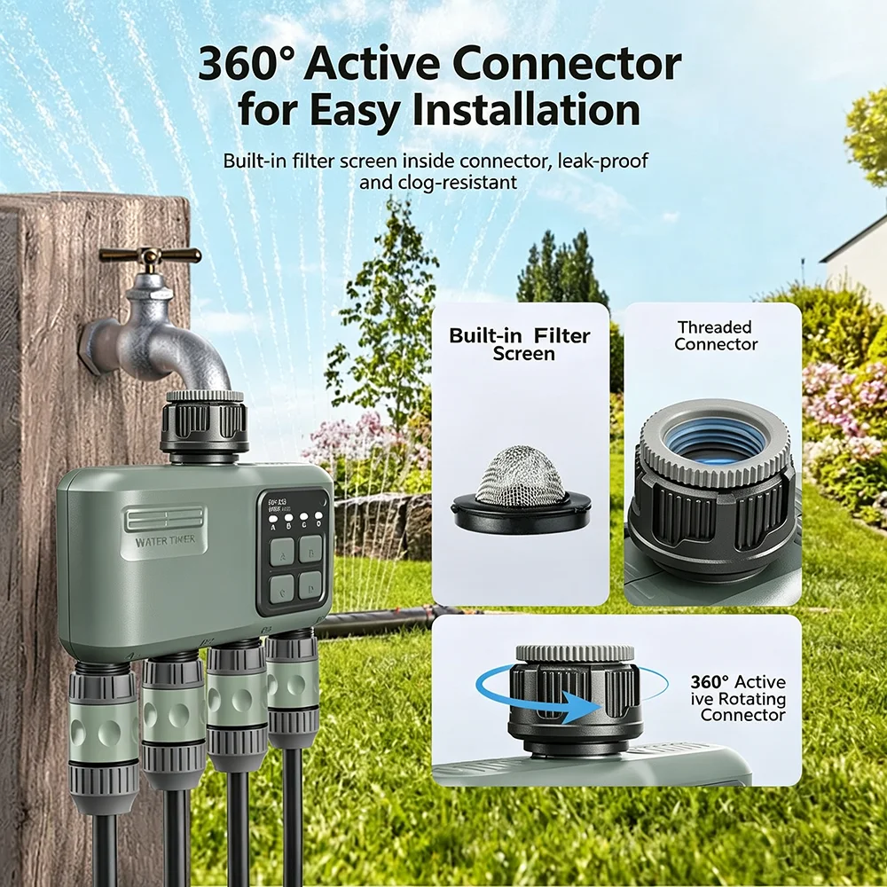 Pengatur Waktu Penyiraman Tama - Smart Garden Nursery ulasan dan harga