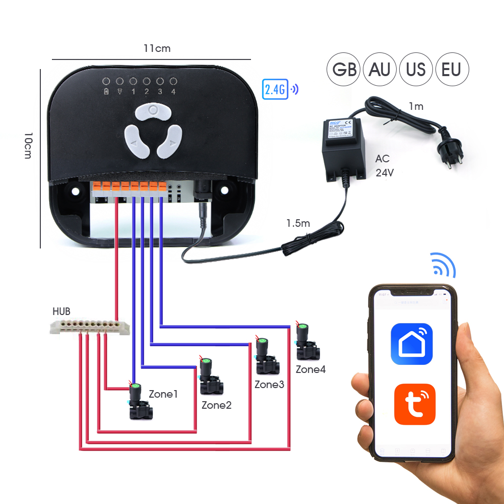 Selang taman katup Solenoid pe - Smart Garden Nursery ulasan dan harga