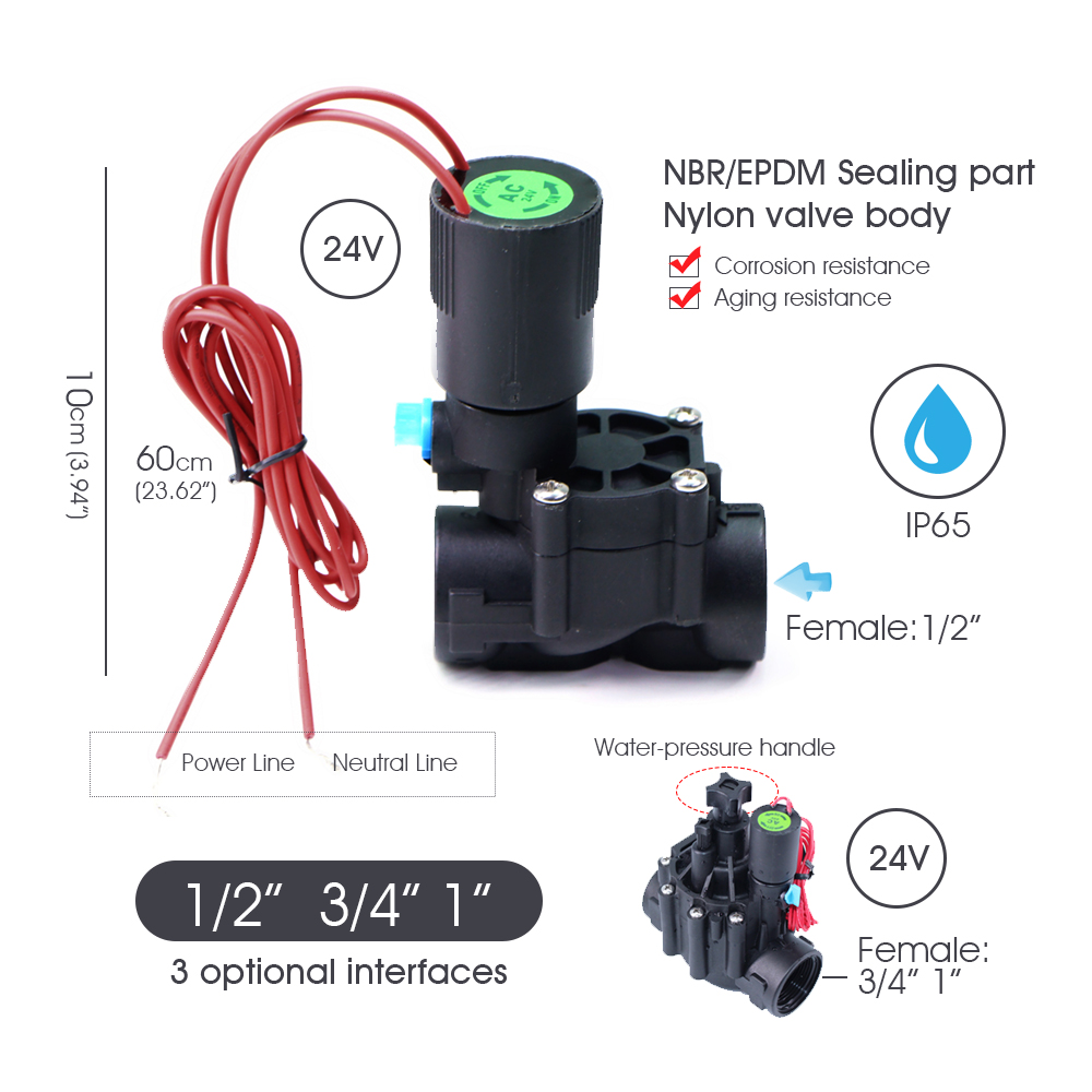 Selang taman katup Solenoid pe - Smart Garden Nursery ulasan dan harga